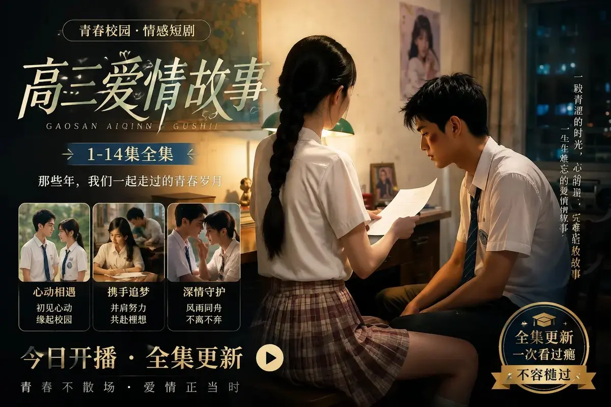 《b中高三爱情故事》高清未删减全集在线观看 - AI短剧黄果魔改系列 - 蓝光修复中字版百度网盘资源直链 - 高清零卡顿免费观看